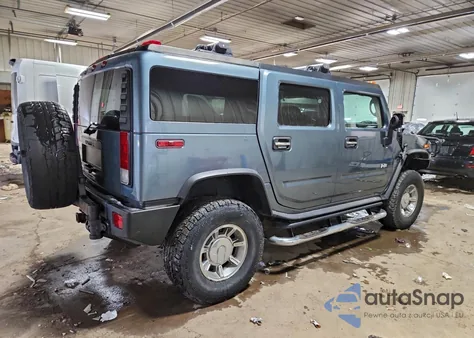 2006 Hummer H2 z USA, uszkodzony, nr VIN 5GRGN23U46H121214